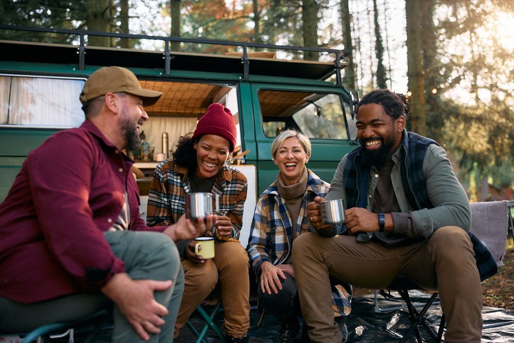 A great outdoor time and an awesome coffee